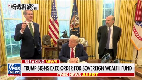 President Trump Signs Executive Order to Create U.S. Sovereign Wealth Fund