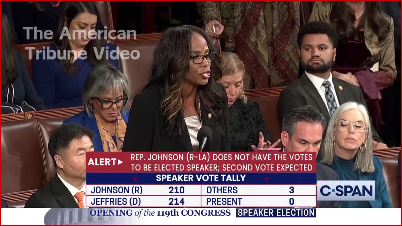 Watch: Woke Dem Suffers Catastrophic MELTDOWN During Speaker Voter, Has Mic Cut Off