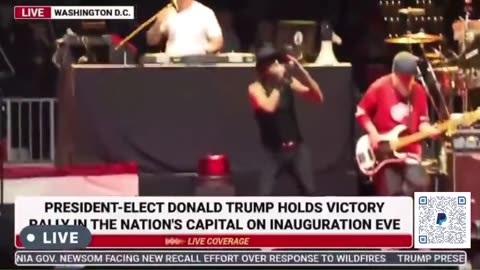 Kid Rock ROCKZ Trump's Victory Rally