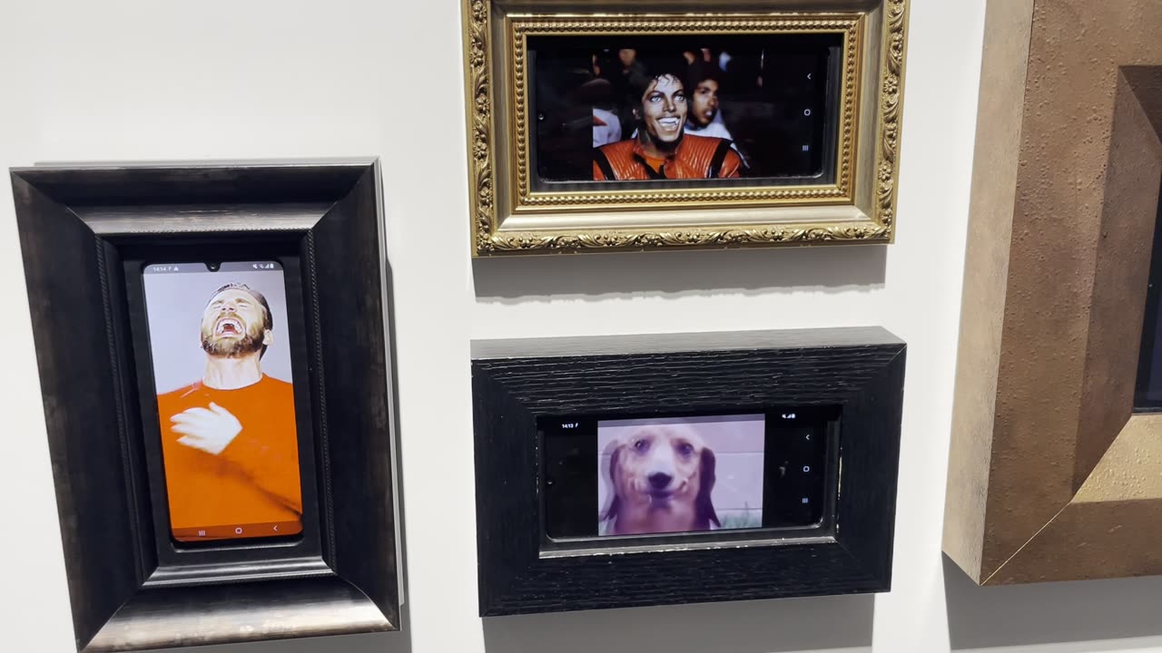 Memes in the museum of internet