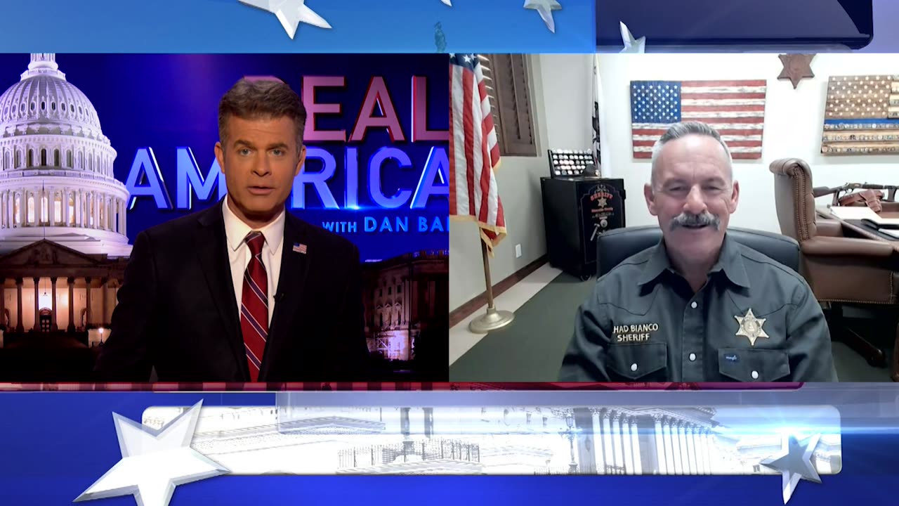 REAL AMERICA -- Dan Ball W/ Chad Bianco, California Sheriff Announces Run For Governor, 2/18/25