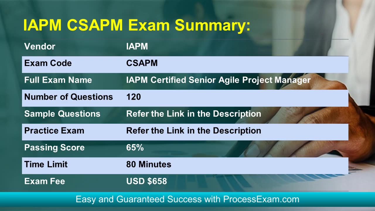 CSAPM | How to Prepare for IAPM Senior Agile Project Manager Exam?