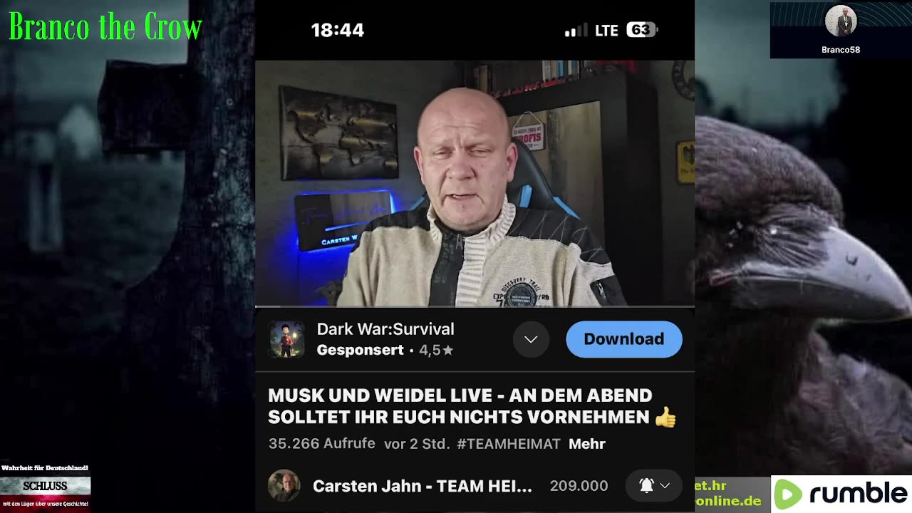 MUSK UND WEIDEL LIVE - AN DEM ABEND SOLLTET IHR EUCH NICHTS VORNEHMEN