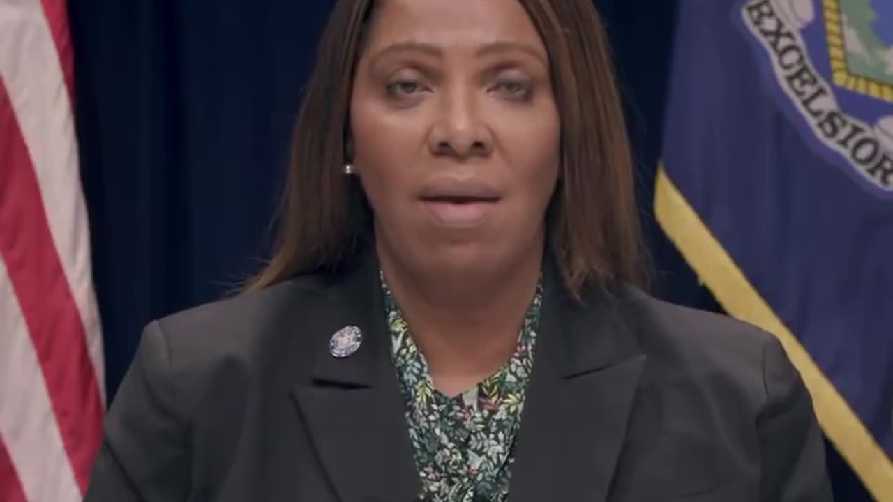 New York Attorney General Letitia James is suing President Trump.