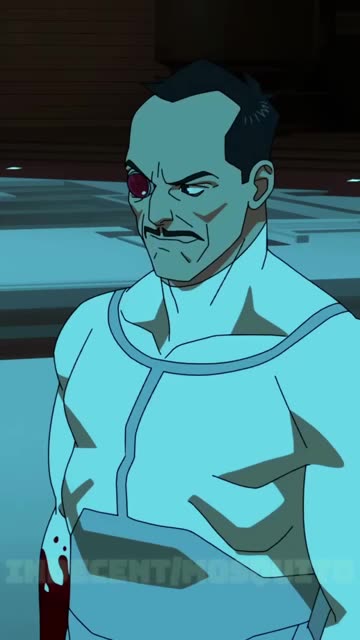 Omni-Man shows resilience after Kregg's tortured before his execution. #invincible #shorts