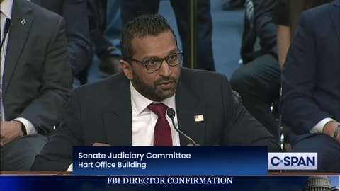 ⚡ FBI Director Nominee Kash Patel's Opening Statement