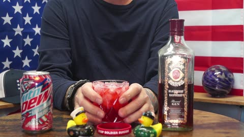 Charles Rice Jr - Bombay Bramble Gin & Mtn Dew Star Spangled Splash