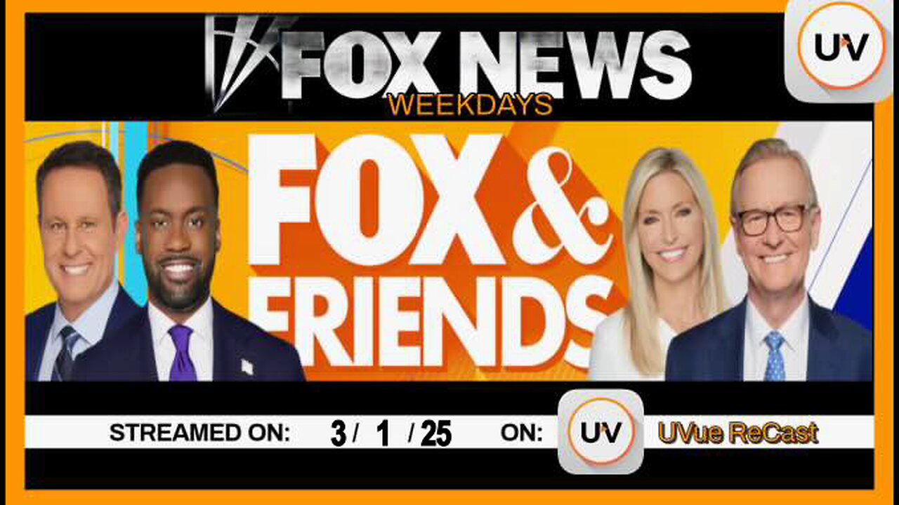 FOX and Friends | 3/1/25 FULL SHOW | FOX BREAKING NEWS TRUMP March 1st 2025