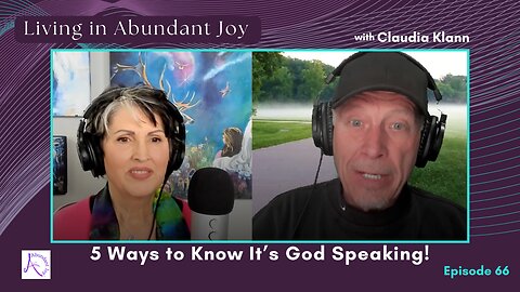 5 Ways to Know It's God Speaking! (Episode 66)