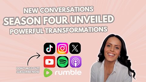 Season 4 Unveiled: New Conversations, Powerful Transformations | Hit Subscribe! #spiritualawakening