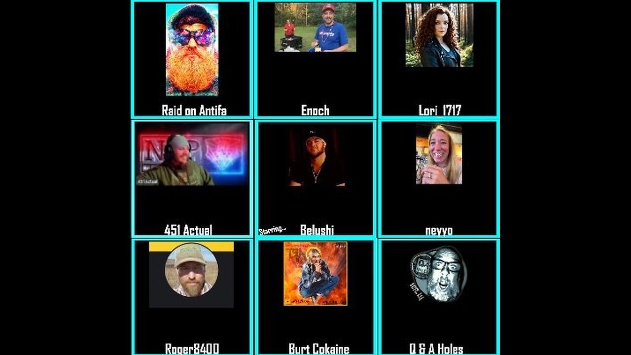 FoxHole Squares | Live Show | Sandra & Zosodude77 10:00 pm EST