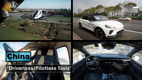 China's Driverless/Pilotless Taxis (subtitles)
