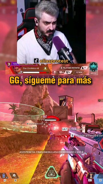 limpiamos 3 equipos en menos de 1 min 🤭🤩 #apex #apexlegends #eliasprotest
