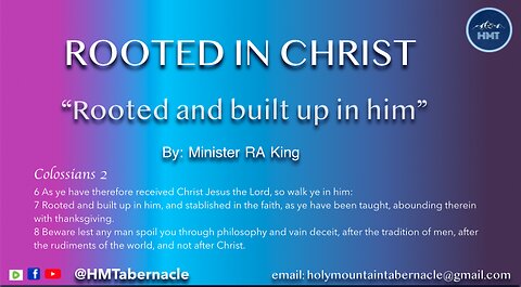 ROOTED IN CHRIST