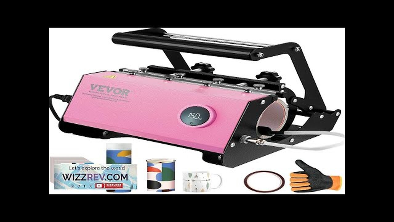 VEVOR Mug Heat Press 11-30oz Tumbler Heat Press Machine Sublimation Transfer Straight Review