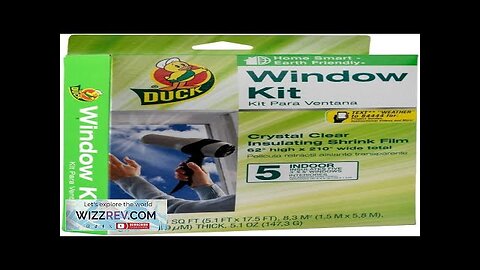 Duck Brand Indoor 5-Window Shrink Film Insulator Kit 62-Inch x 210-Inch 286217 Review