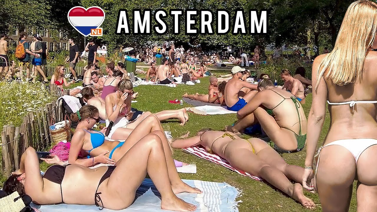 Amsterdam Bikini Beach Walk Tour 2024 Netherlands