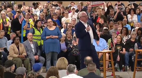 Tim Walz Calls For A Shadow Government