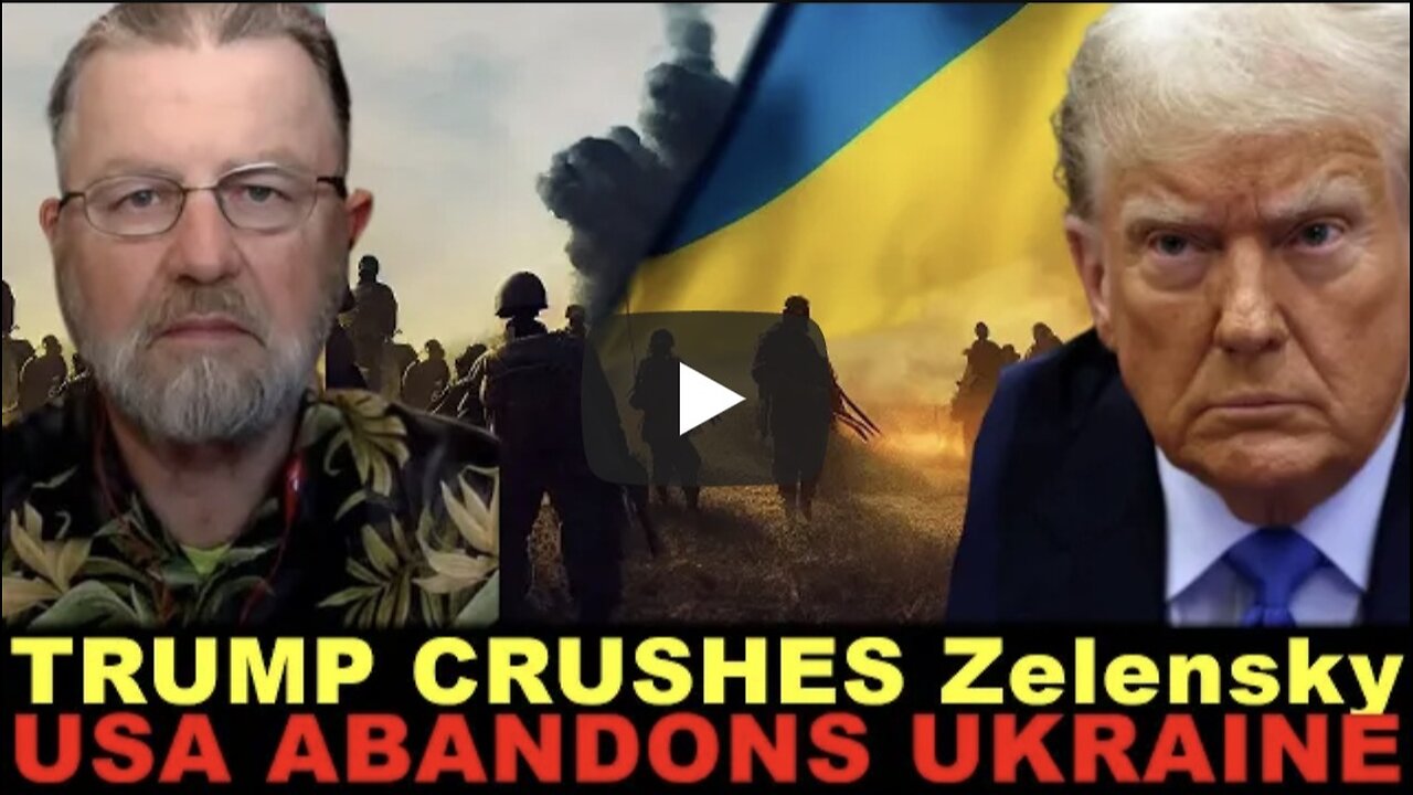 Larry Johnson ~TRUMP CRUSHES Zelensky USA CUTS SUPPORT As UKRAINE WAR SPINS OUT OF CONTROL