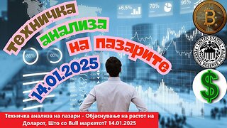 Техничка анализа на пазари - Објаснување на растот на Доларот, Што со Bull маркетот? 14.01.2025