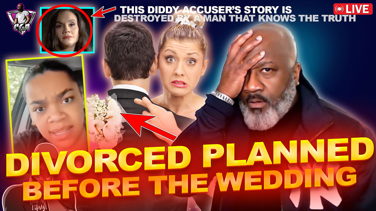 She FINALLY Admits That DIVORCE IS PLANNED Before The Wedding | Diddy Accuser LIED?!