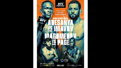 UFC Saudi Arabia picks 2/1/25