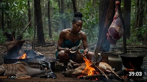 Discover Hadzabe Tribe Hunting Prey and Cooking _ antelope hunt