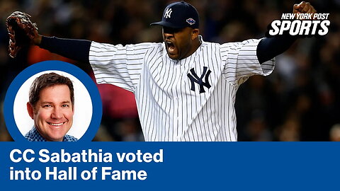 Yankees great CC Sabathia becomes Baseball Hall of Famer