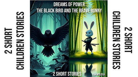 Dreams of Power: The Black Bird and the Brave Bunny - 2 ultra short stories for kids