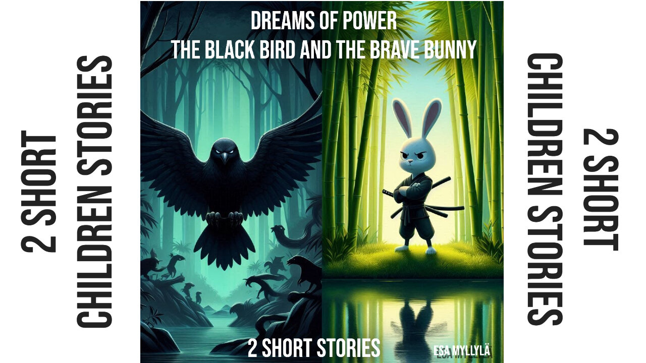 Dreams of Power: The Black Bird and the Brave Bunny - 2 ultra short stories for kids