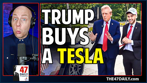 Trump Buys Tesla Cybertruck To Show Support For Elon Musk