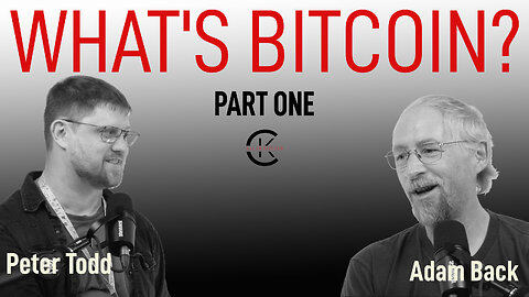 001 Trailer 'What's Bitcoin?' Part 1 with Adam Back & Peter Todd