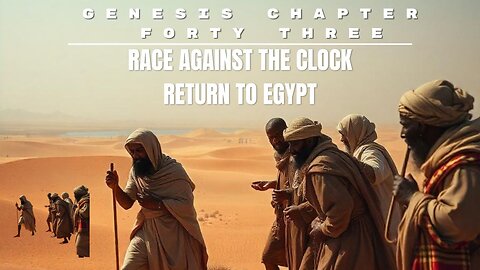 Genesis Chapter 43 Bible Study: Jacob's Family returns to Egypt