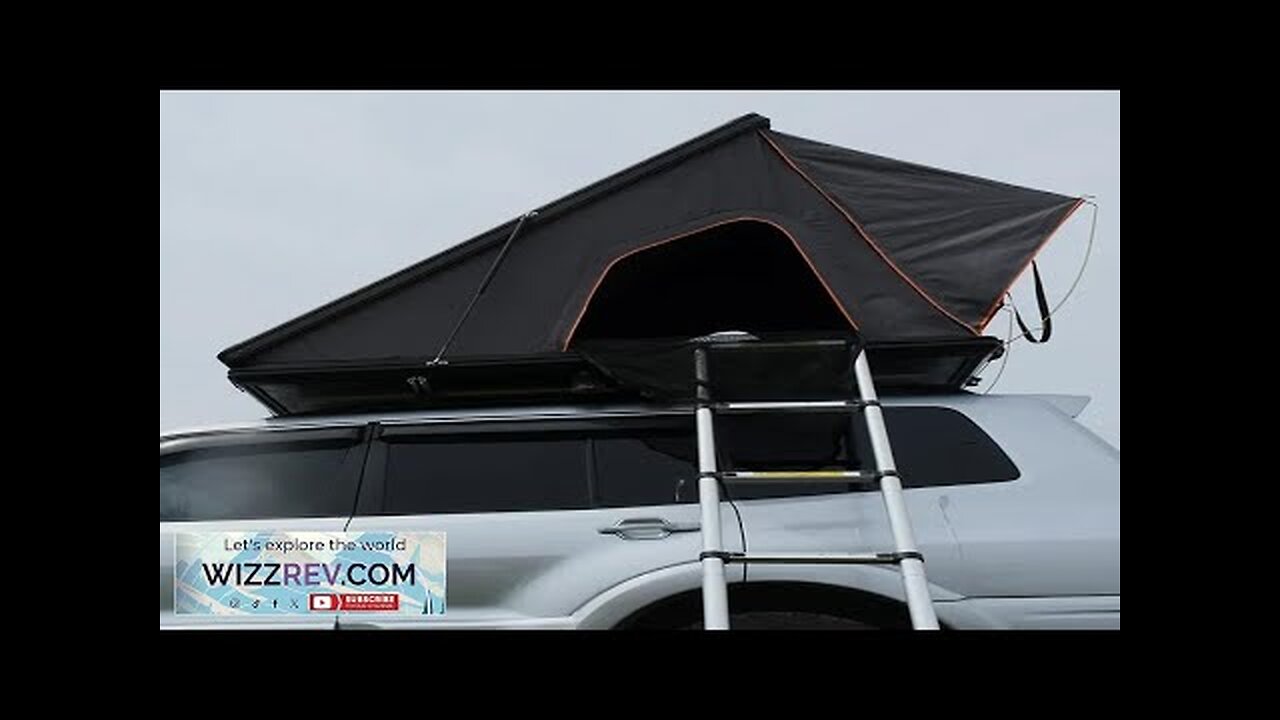 Popular Camping Aluminum 4 Person Roof Top Tent Car Rooftop Tent Triangle Review