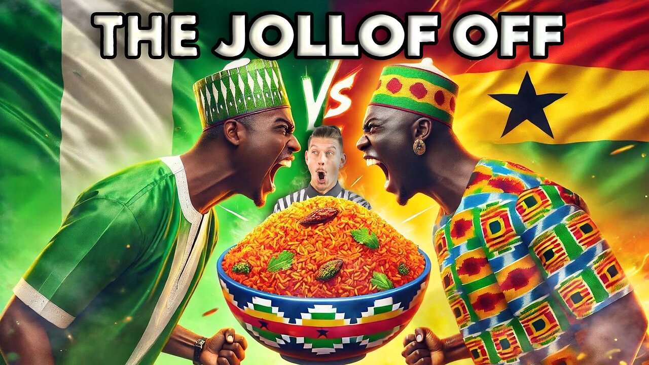 📢 THE JOLLOF-OFF: The Battle for West African Cuisine! 🇳🇬🔥🇬🇭