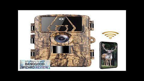 ZANLURE 60MP Wildlife Trail Hunting Camera 4G LTE Download Support 8K FHD Review