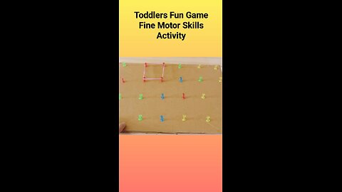 Kids Fine Motor Skills Improvent|Kidsplaylearn|Learn Shapes|Learn Play 2-3 year olds|Brain booster