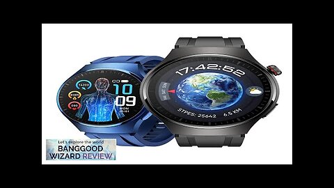 Rogbid Tank M5 1.43 inch AMOLED Display ECG+PPG bluetooth Call Heart Rate Review