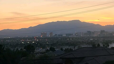 Did you see tonight's Las Vegas sunset? Check this out! 12.30.2024 #lasvegas #follow #weather