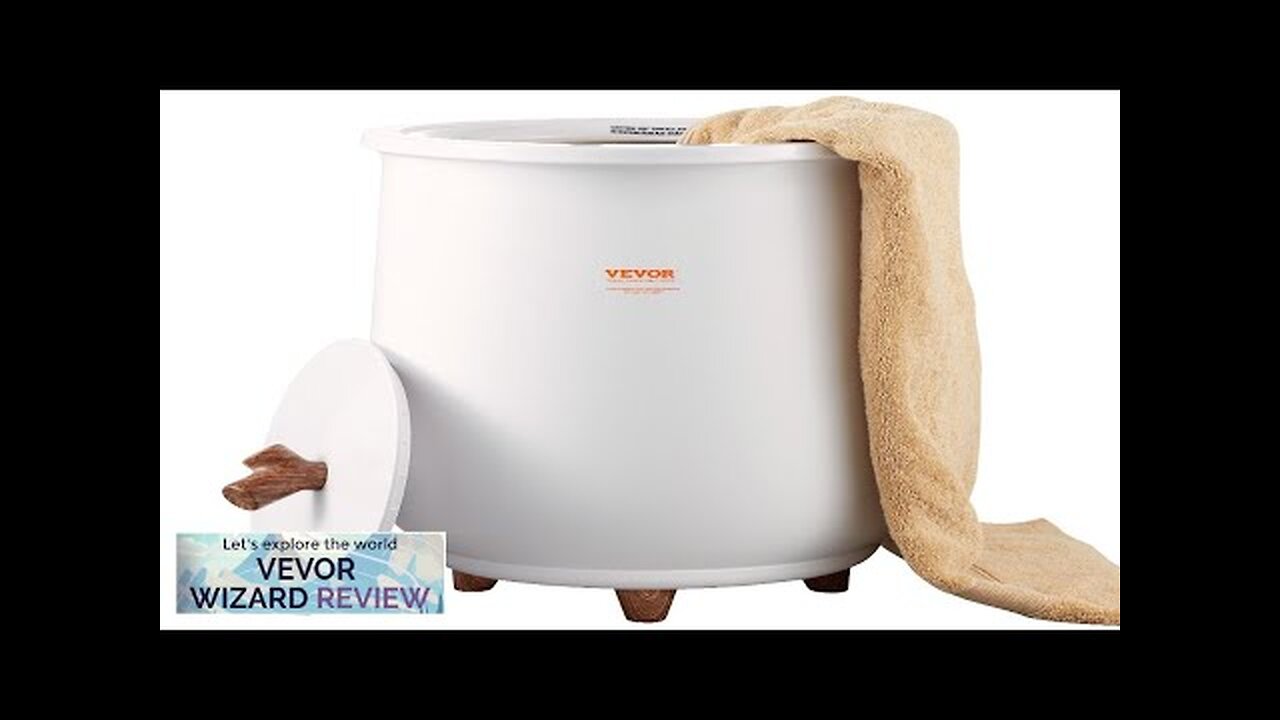 VEVOR Towel Warmer Bucket 20L Large Towel Warmer for Bathroom Auto Shut Review