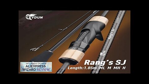 LEYDUN Rang’s SJ Slow Jigging Fishing Rods ML M MH H 1.85m Review