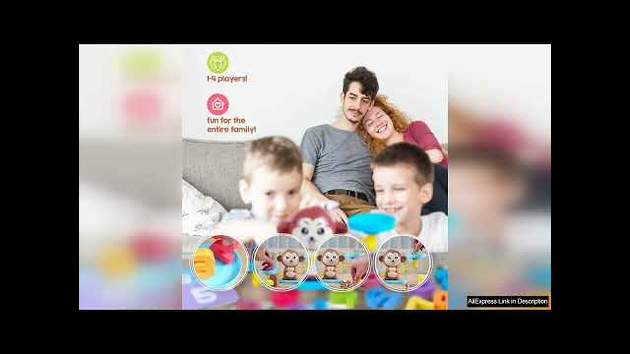 Monkey Balance Math Game Montessori Educational Toys for Kids Preschool ...