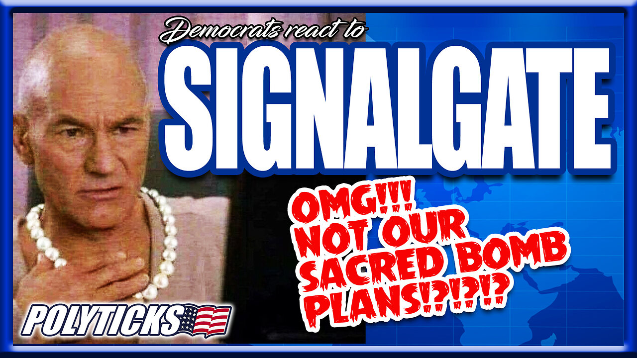 Liberals Continue to Attack Trump From The Right w/ SIGNALGATE Scandal