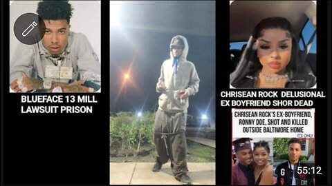 BLUEFACE FACES ISSUES IN PRISON 13 MILLION DOLLAR LAWSUIT CHRISEAN ROCK EXBOYFRIEND SH*T DEAD SAD💪🏾🔵