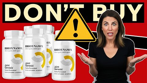 BIODYNAMIX JOINT GENESIS – The TRUTH They Don’t Want You to Know!