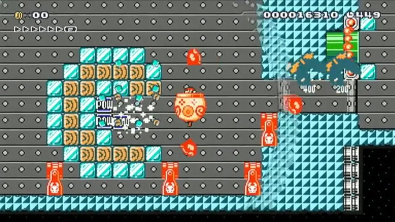 Let's Play Super Mario Maker Part 29: I stroid the starstroider