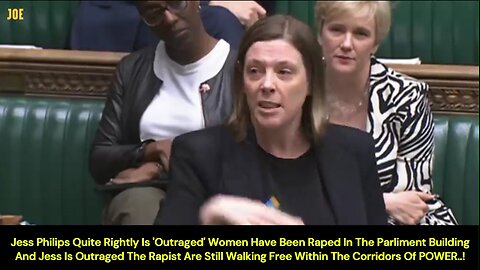 Jess Philips MP And Her SCUMMY Behaviour/Attitude To Underage Rape Victims...!