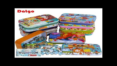 Hot New 60 Pieces Wooden Puzzle Toys for Children Cartoon Vehicle Animal Review