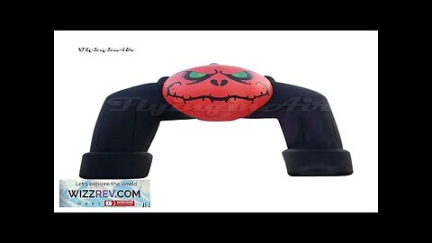 9m Outdoor Halloween Inflatable Arch With A Large Pumpkin Head Balloon Review