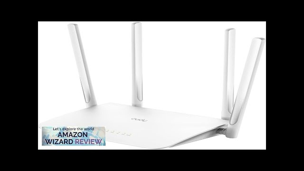 Cudy AC1200 Gigabit WiFi Router(WR1300) Dual Band MU-MIMO Wireless Internet Router 4 Review